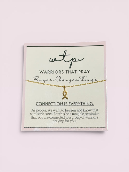 Gold Cancer Ribbon