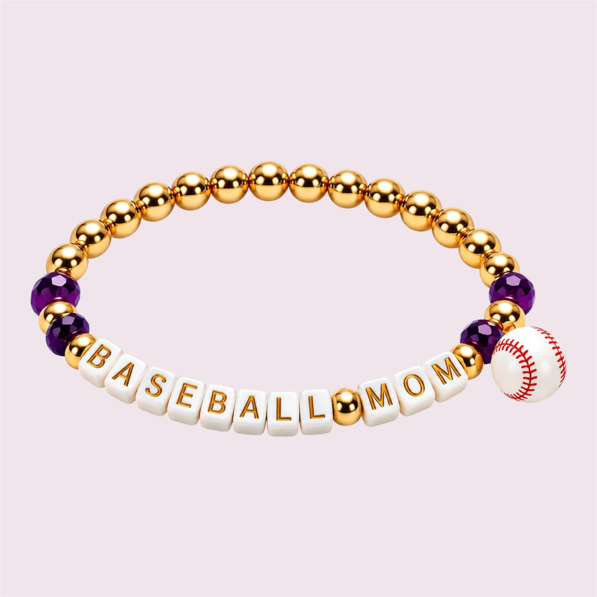Senators Baseball Mom Bracelet