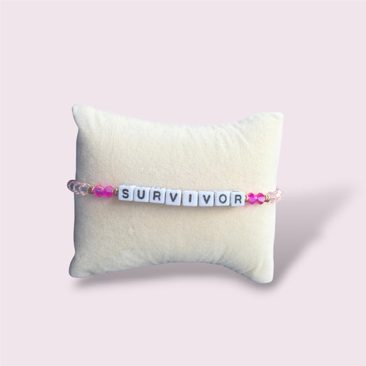 Survivor Word Bracelet