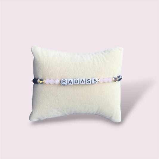 Badass Word Bracelet