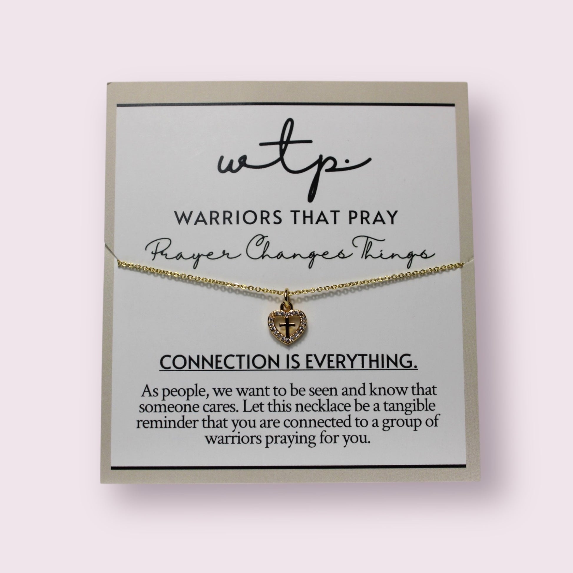 Elegant Unfailing Love Necklace features an 18k gold plated adjustable chain, perfect for meaningful connections.