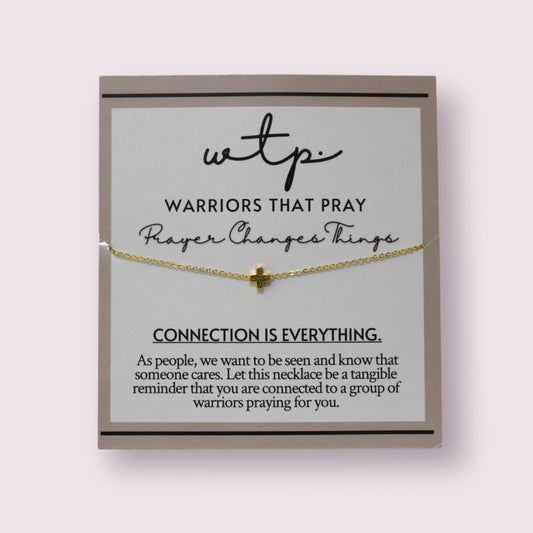 Elegant Unshaken Necklace with an 18k gold plated adjustable 18-inch chain, perfect for meaningful connections.